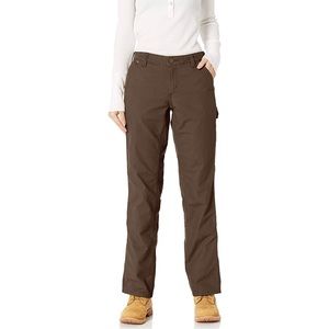 NWT Carhartt Women’s Rugged Flex Loose Fit Canvas Work Pant Size 2 Short